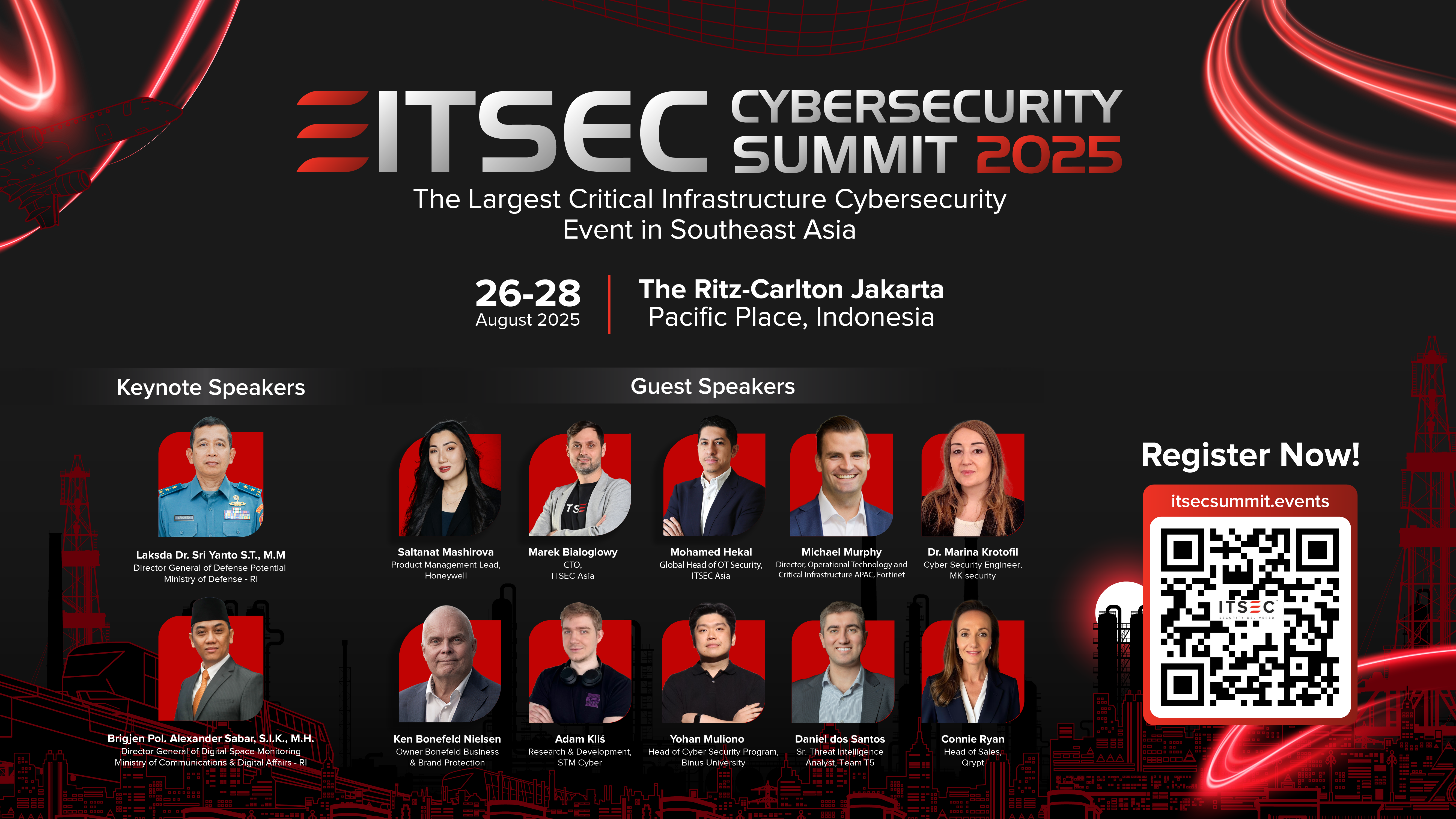 Collaborate for Indonesia's Cyber Resilience at ITSEC Cybersecurity Summit 2025! Secure Your Spot!
